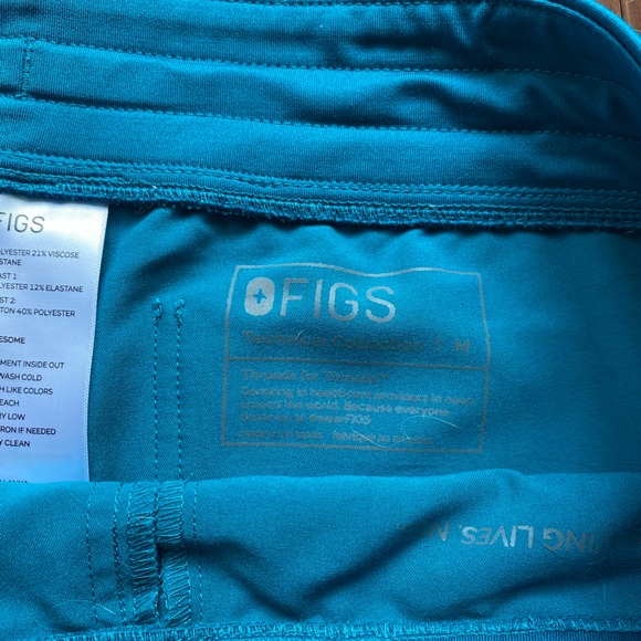 Figs - Scrub set Turquoise - Picture 6 of 6